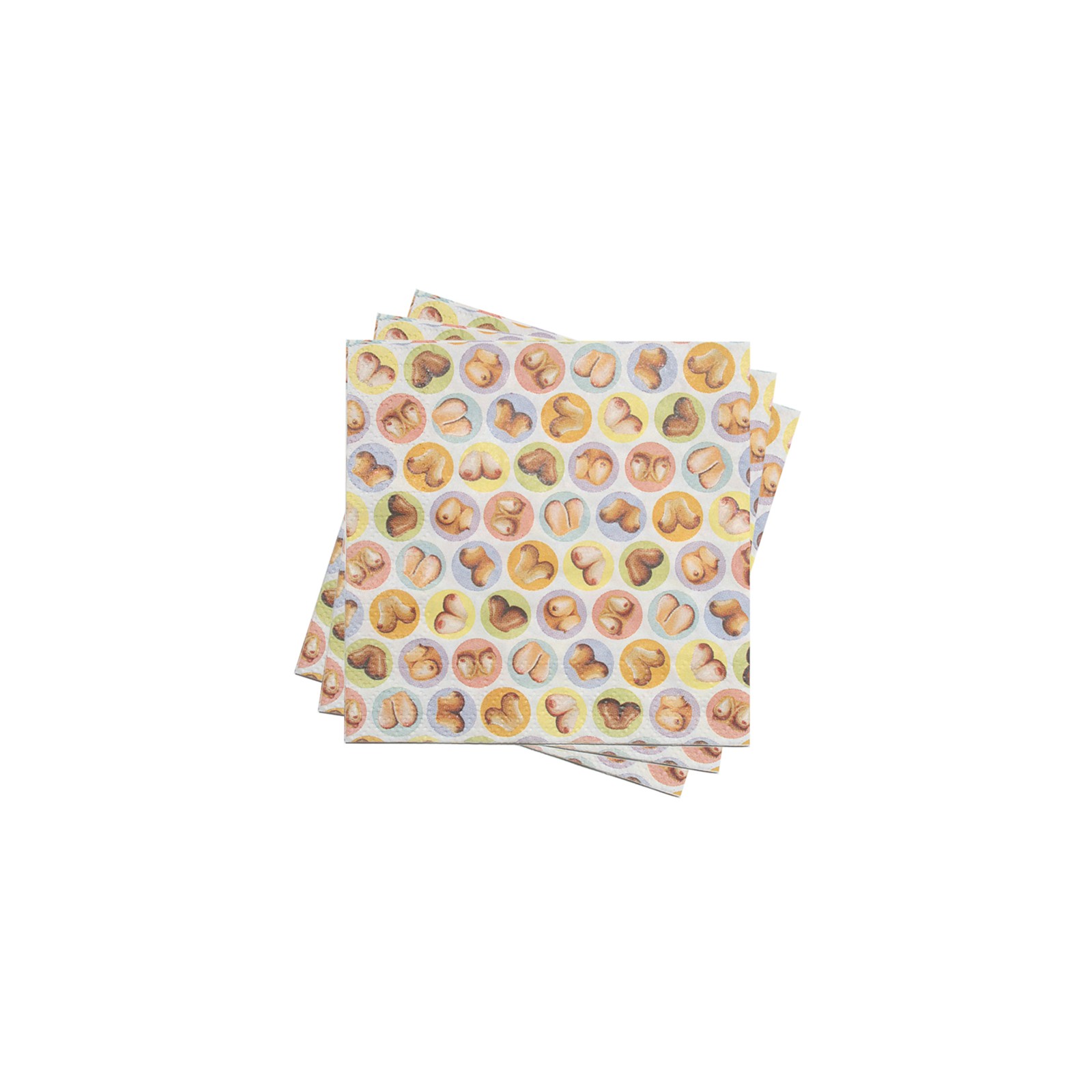 Candyprints Funny Boob Napkins