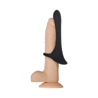 Zero Tolerance Cock Armor Rechargeable Vibrating Sheath Black