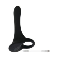 Zero Tolerance Cock Armor Rechargeable Vibrating Sheath Black