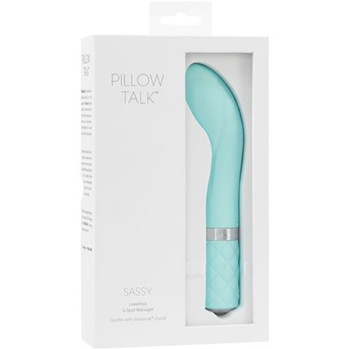 Pillow Talk Sassy G-spot Vibrator Teal