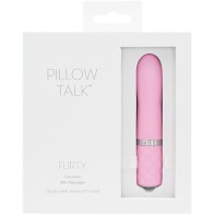 Pillow Talk Flirty Bullet Rosa - Potente y Portátil