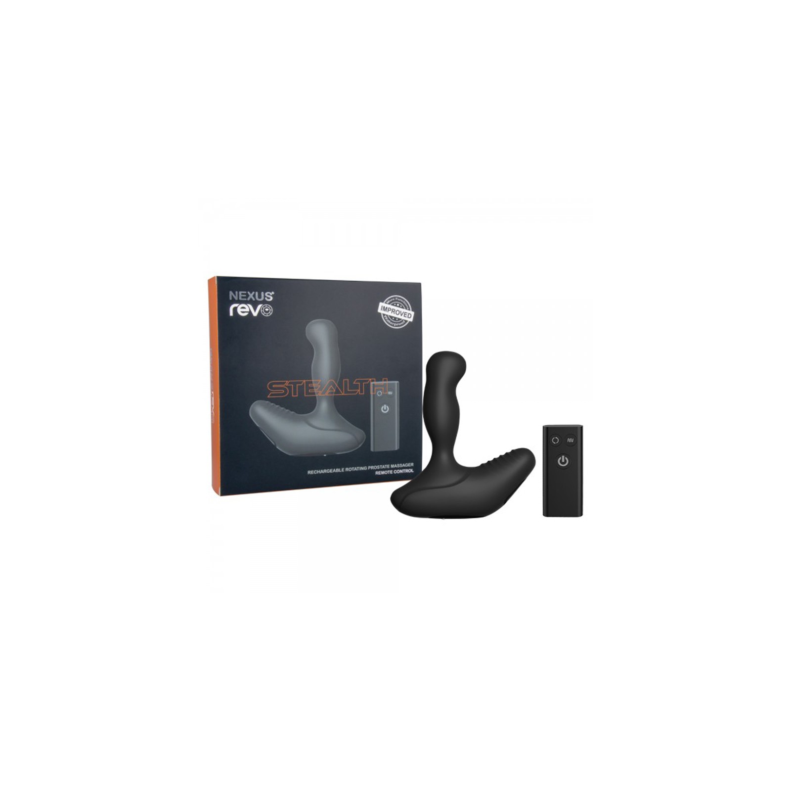 Nexus REVO STEALTH Prostate Massager - Black