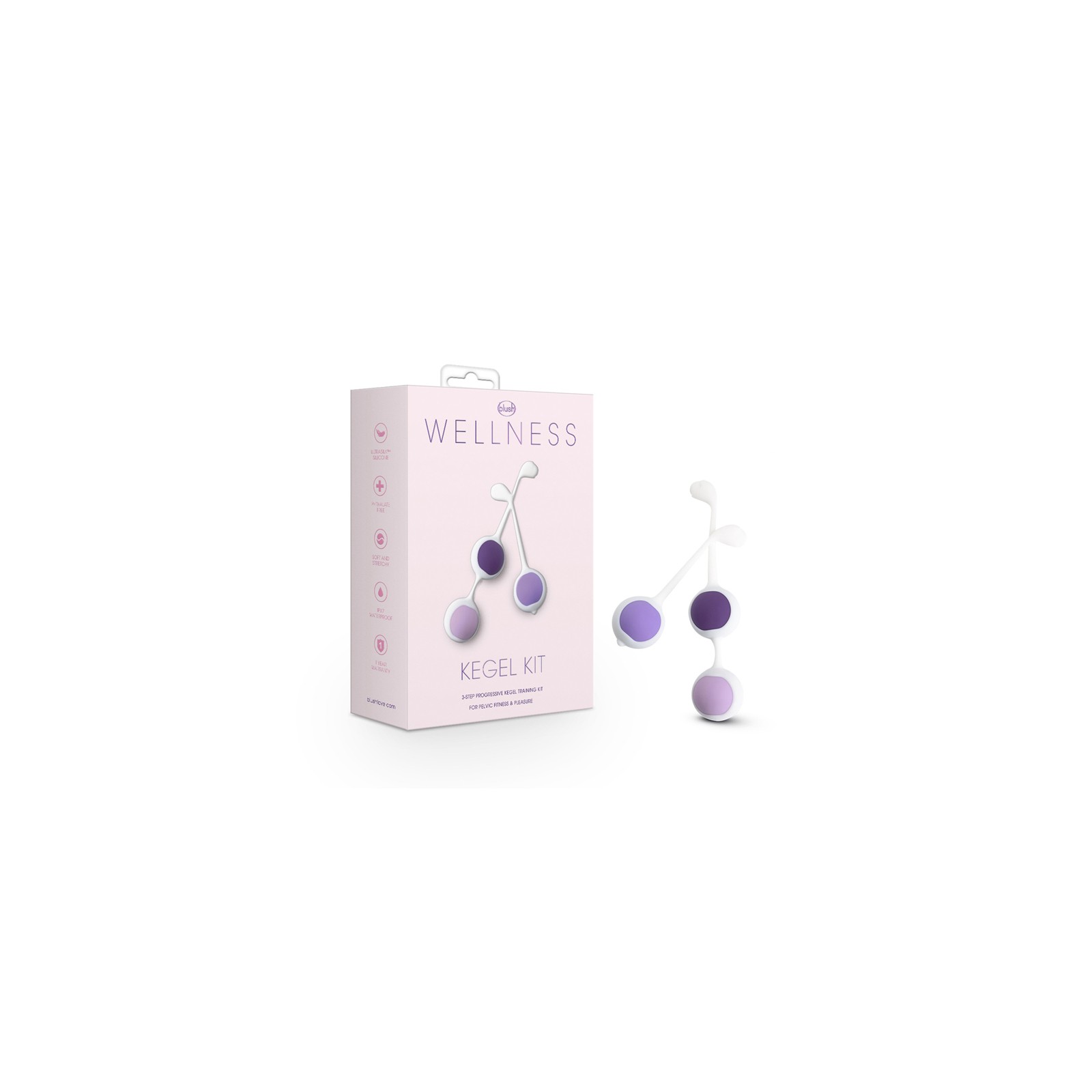 Kit de Entrenamiento Kegel Wellness Púrpura