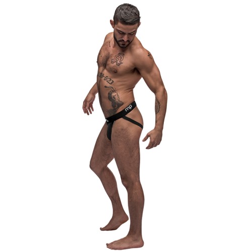 Male Power Black Nite Jock for Comfort and Style