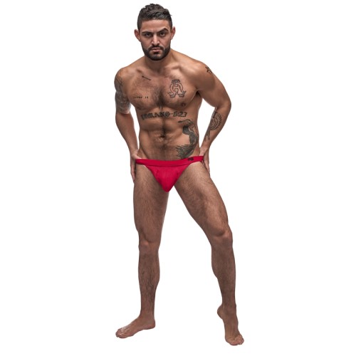 Jock Modal Sport de Comodidad Pura Male Power Rojo LX - Confort Elegante