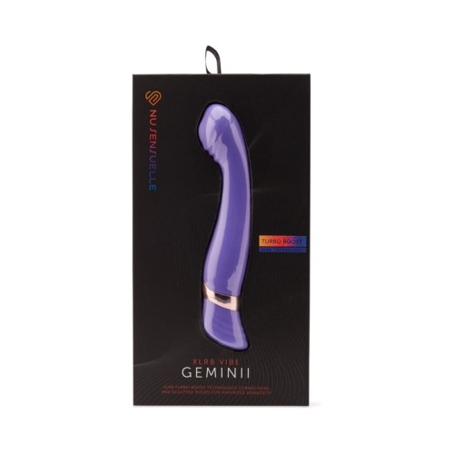 Nu Sensuelle Double Motor Vibrator with Turbo Boost