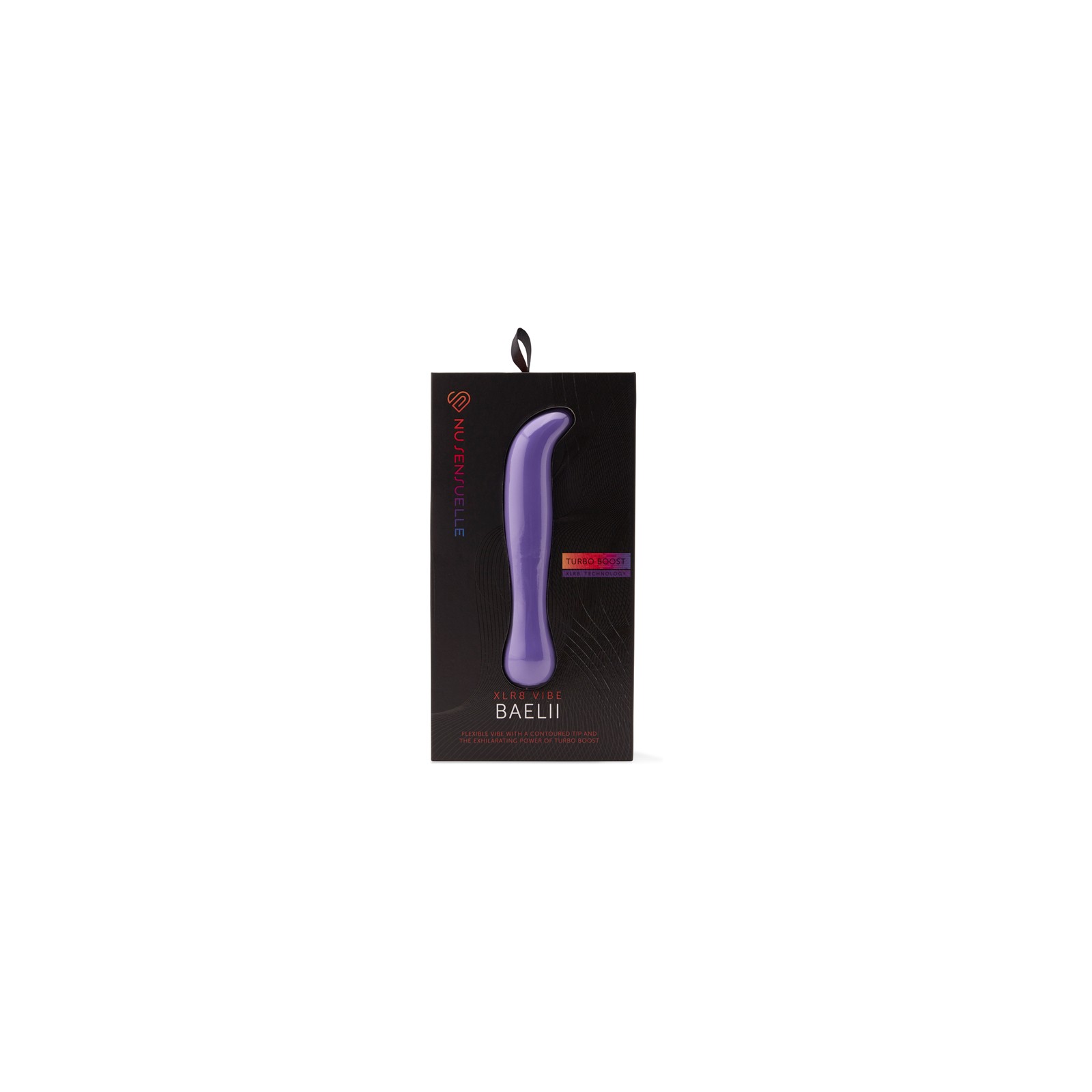 Nu Sensuelle Baelii XLR8 Vibrador Flexible Turbo Púrpura para Estimulación del Punto G