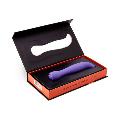 Nu Sensuelle Baelii XLR8 Vibrador Flexible Turbo Púrpura para Estimulación del Punto G