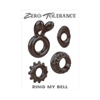 Set de Anillos para Pene Ring My Bell Zero Tolerance - Juego Mejorado