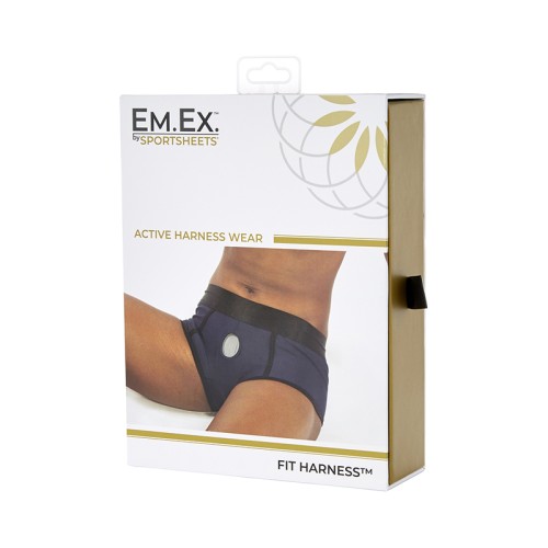 Sportsheets Em.Ex. Fit Harness in Navy