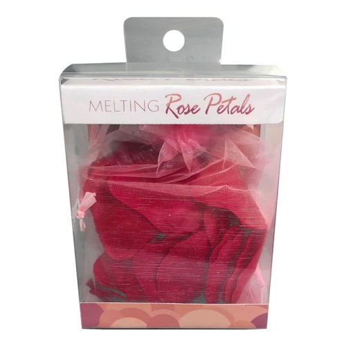 Melting Rose Petals for Romantic Atmosphere