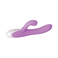 Evolved Super Sucker Thumping Suction Dual Stimulator - Purple