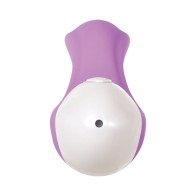 Evolved Super Sucker Thumping Suction Dual Stimulator - Purple