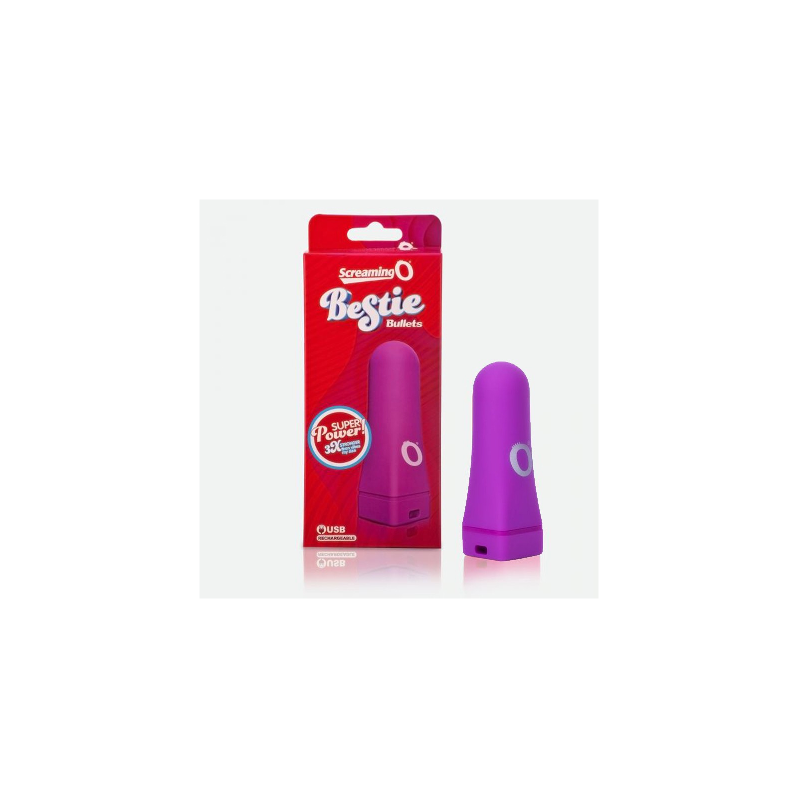 Screaming O Charged Bestie Bullet Vibrator Purple