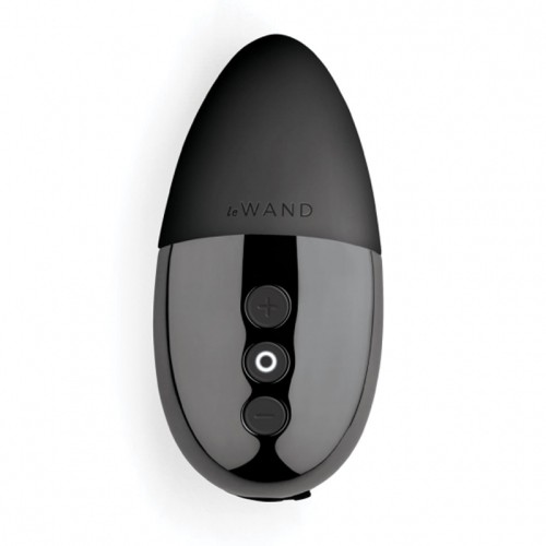 Le Wand Chrome Point Mini Vibrator Black