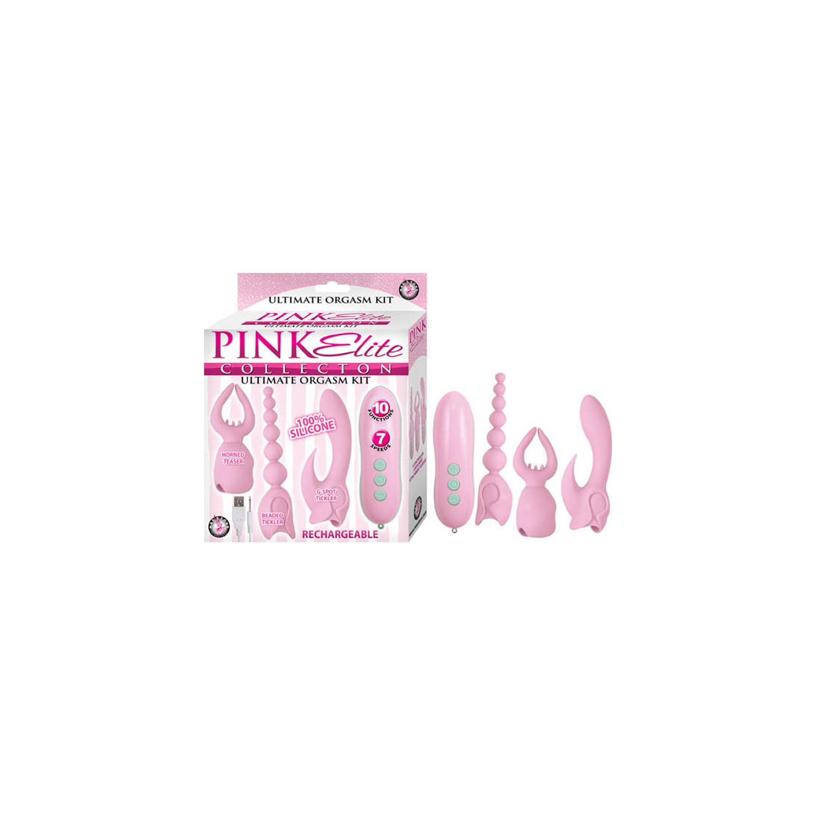 Pink Elite Ultimate Orgasm Kit