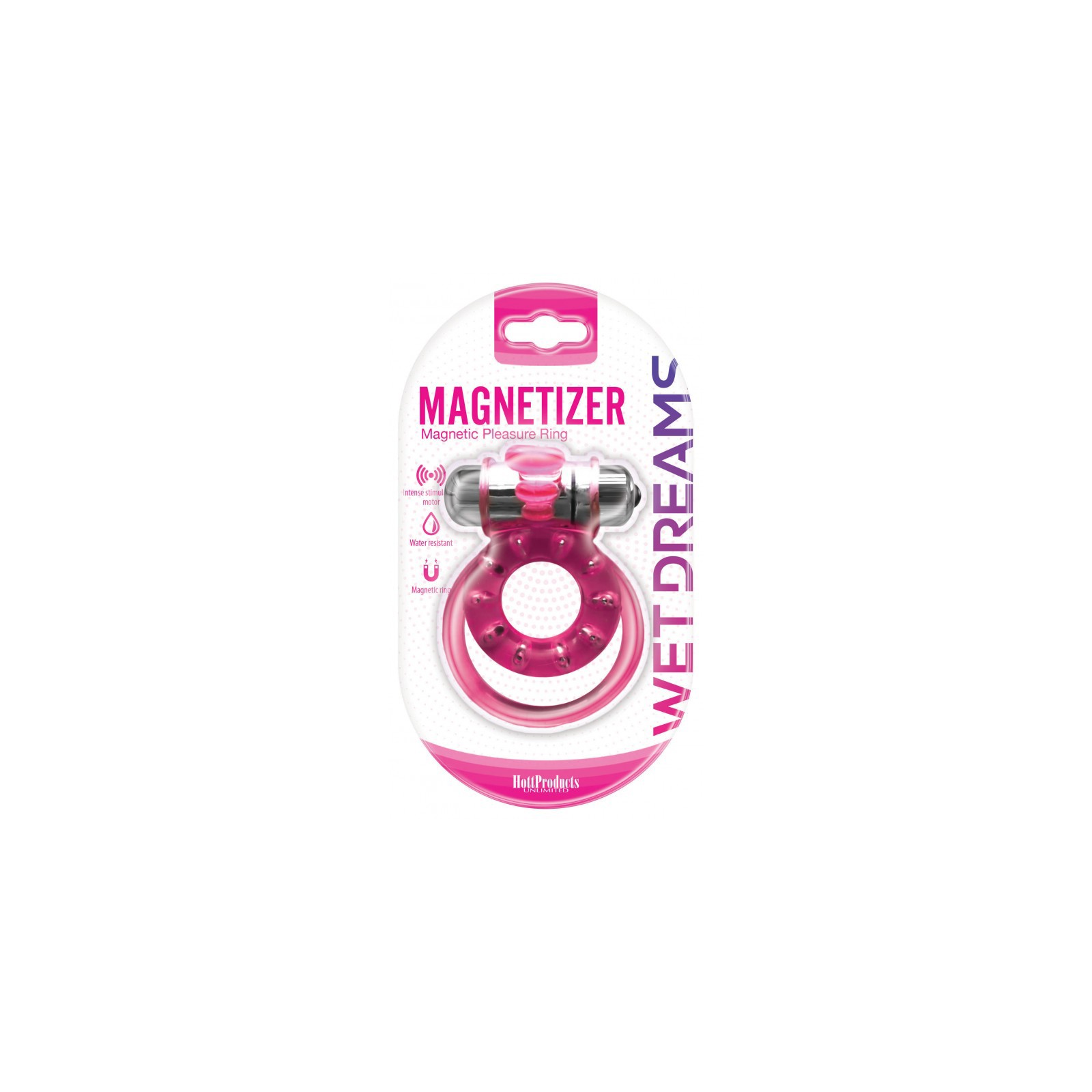 Magnetized Magnetic Cock Ring with Bullet for Enhanced Pleasure