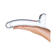 Glas Realistic Curved Glass G-Spot Dildo