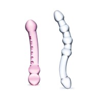 Set de Dildos de Vidrio Doble Placer Glas