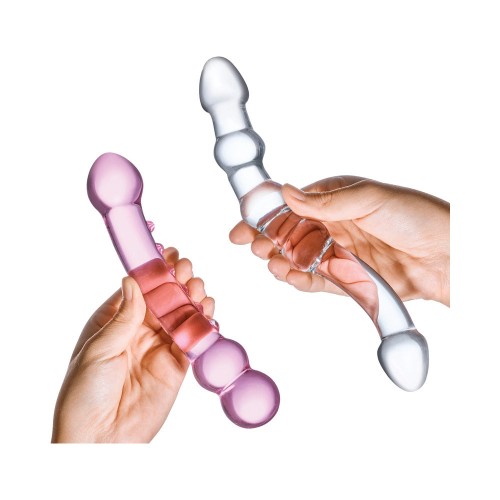 Glas Double Pleasure Glass Dildo Set