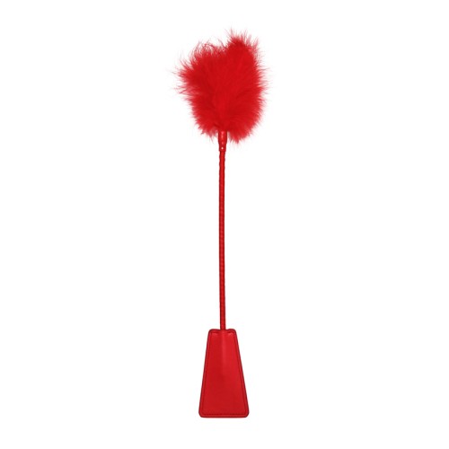 Cropa de Dos Puntas con Pluma Ouch! Rojo