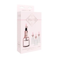 Pumped Clitoral & Nipple Pump Kit Rose Gold