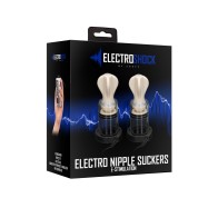 ElectroShock Extractores para Pezones de Estimulación E-Control Remoto