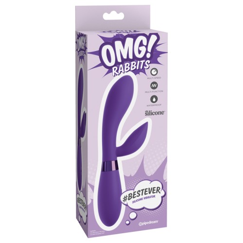 OMG! Rabbit Silicone Vibrator for Ultimate Stimulation