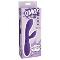 Vibrador de Silicona OMG! Rabbit para Estimulación Máxima