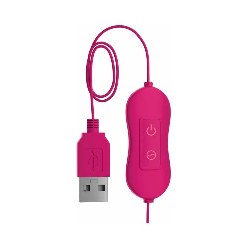 Pipedream OMG Balas USB-Poder Balas Vibrantes Fucsia