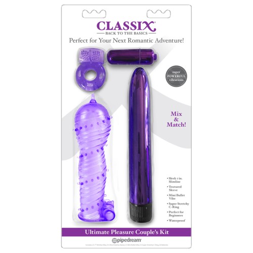 Pipedream Classix 4-Piece Couple's Kit for Ultimate Fun