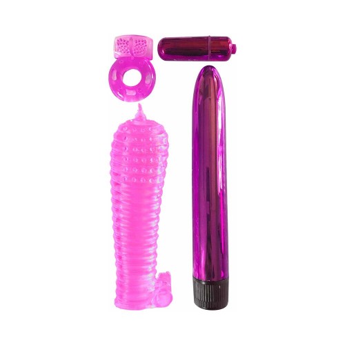 Pipedream Classix 4-Piece Ultimate Pleasure Couple's Kit Pink