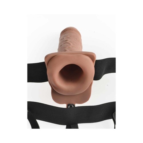 Pipedream Strap-On Hueco Vibrador de 7 Pulgadas