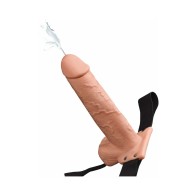 Pipedream Fetish Fantasy 9 Inch Hollow Squirting Strap-On