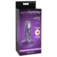 Anal Fantasy Elite Collection Beginner's Gaper Glass Plug - Clear