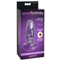 Pipedream Anal Fantasy Elite Large Gaper Glass Plug