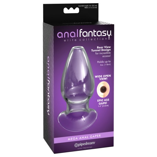 Pipedream Anal Fantasy Elite Mega Plug - Glass Pleasure Toy