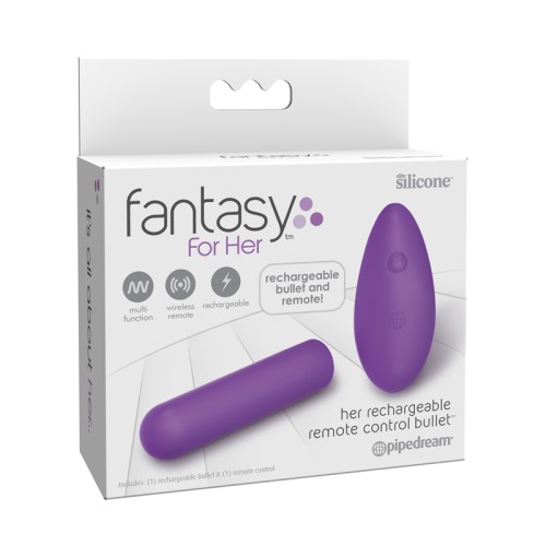 Rechargeable Remote Control Bullet Vibrator for Couples