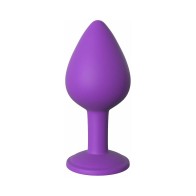 Her Little Gem Medium Silicone Plug in Purple