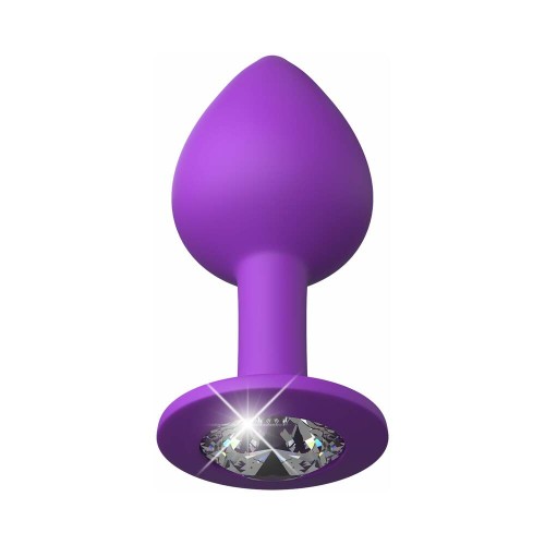 Her Little Gem Medium Silicone Plug in Purple