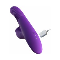 Pipedream Fantasy For Her Rechargeable Silicone Ultimate Thrusting Clit Stimulator Purple