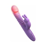 Pipedream Fantasy Para Ella Vibrador Recargable con Movimiento de Empuje para Placer Supremo