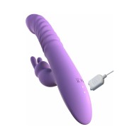 Pipedream Fantasy Para Ella Vibrador Recargable con Movimiento de Empuje para Placer Supremo