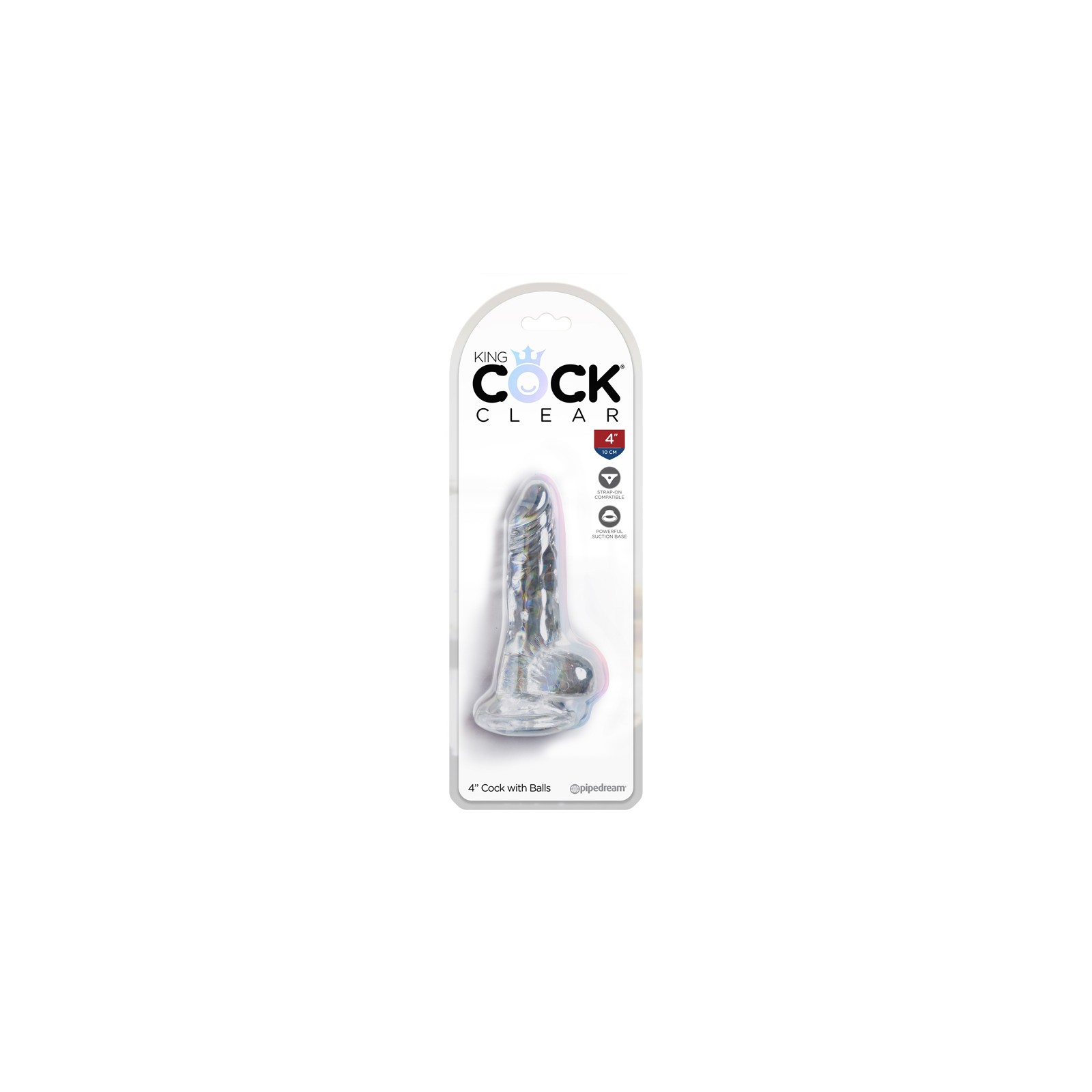 Pipedream King Cock Clear Dildo