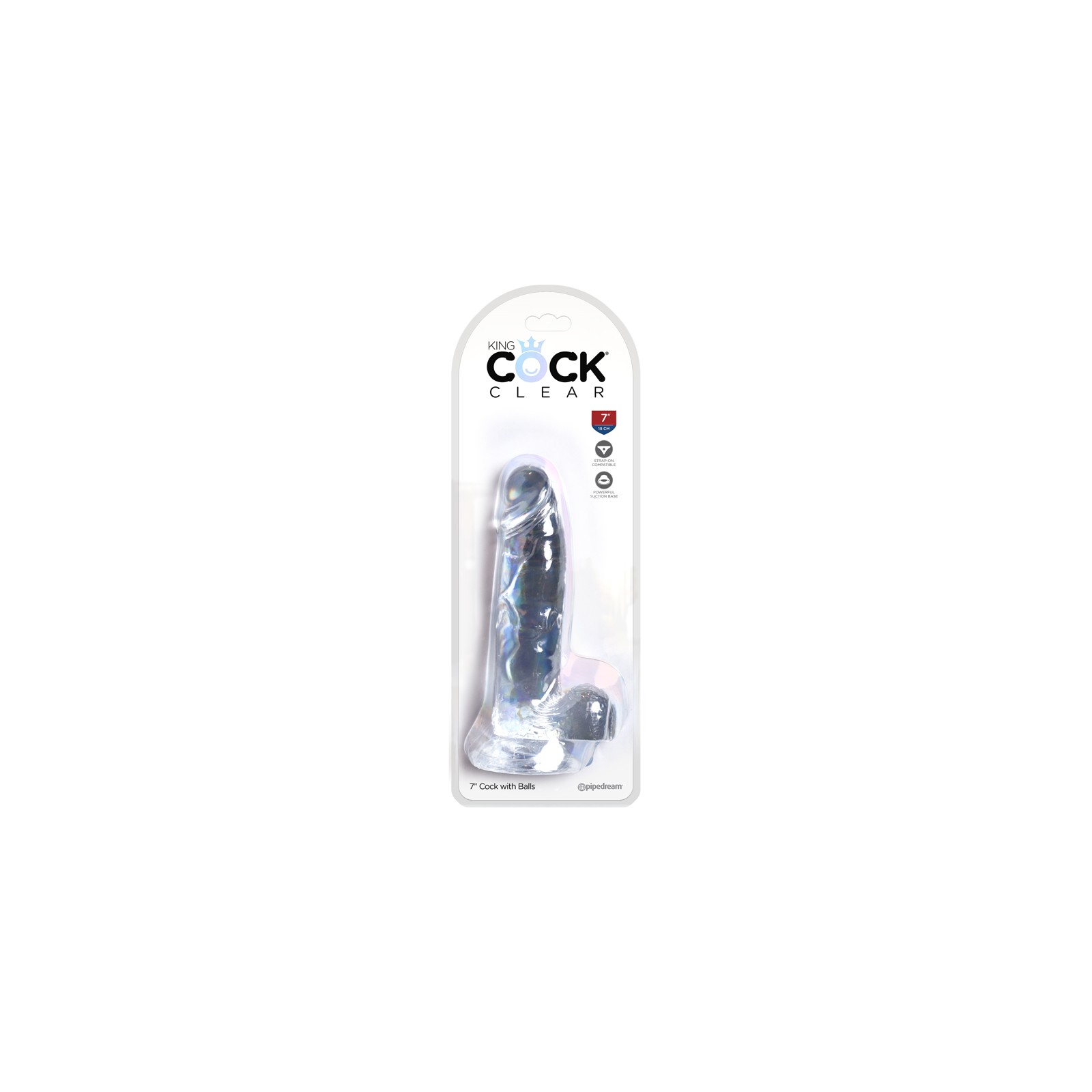 Pipedream King Cock Clear 7 in. Dildo