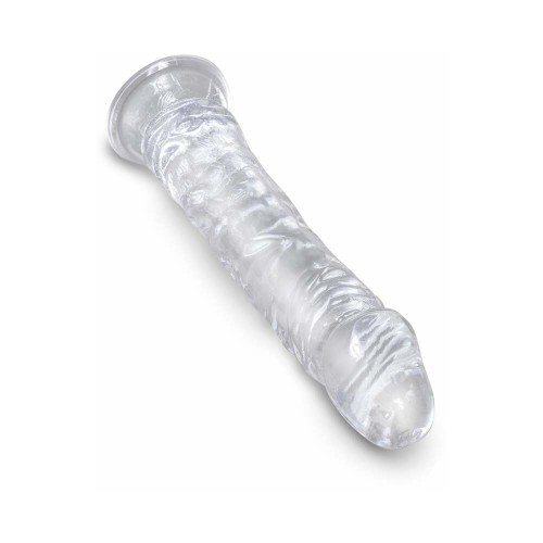 Pipedream King Cock 8 Inch Clear Realistic Dildo