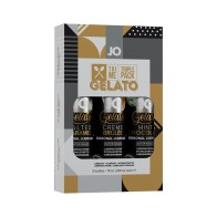 JO Tri Me Gelato Flavored Lubricant 3-Pack