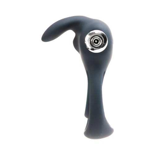 VeDo Thunder Bunny Rechargeable Dual Cockring - Black