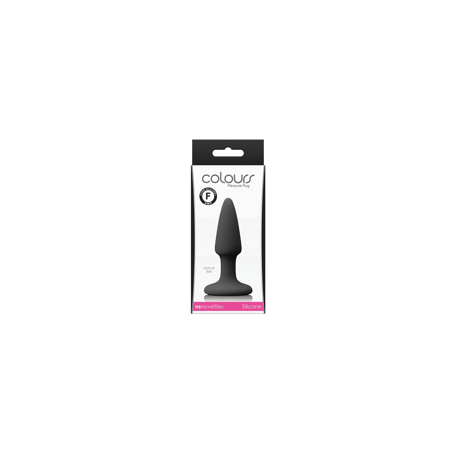 Colours Mini Pleasure Plug Black