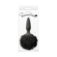 Bunny Tails Mini Black Fur Plug